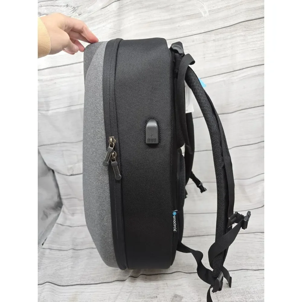 Smacircle backpack Gray. NWT. Holds S1 Foldable Bike (Not Included) #12015